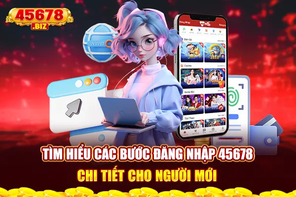 Tìm hiểu các bước đăng nhập 45678 chi tiết cho người mới